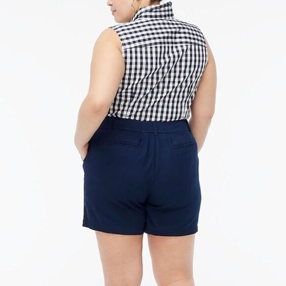 555 j crew 7" classic chino short plus size 14 - Picture 1 of 7